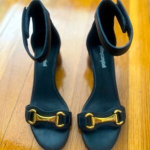 Jeffrey Campbell black sandals